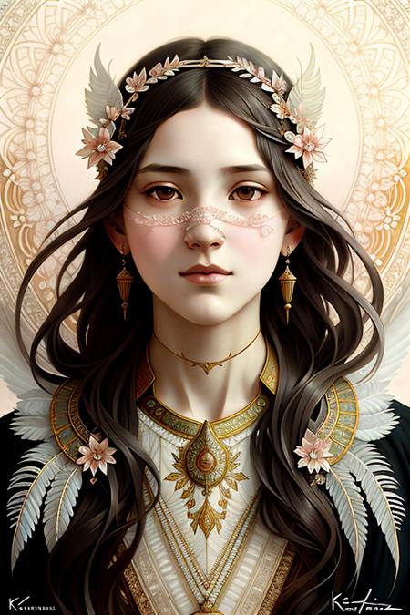 01040-2514398987-portrait of a girl surrounded by delicate feathers, face, intricate, elegant, highly detailed, digital painting, artstation, con.png